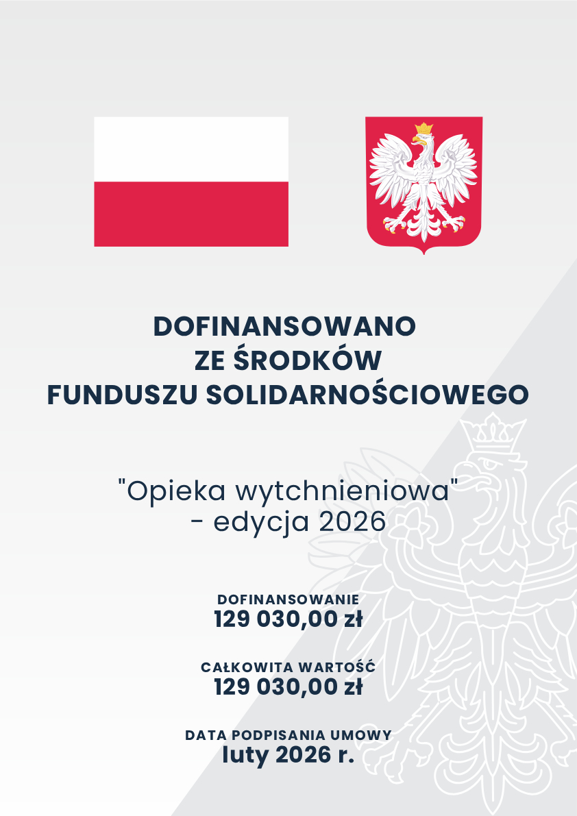 Plakat - opieka wytchnieniowa 2026