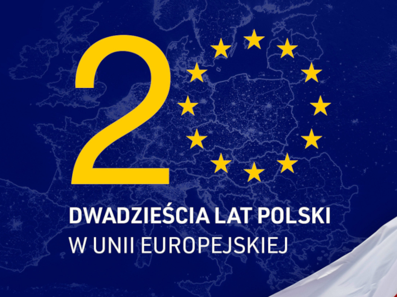 Zdjęcie 20 lat Polski w Unii Europejskiej