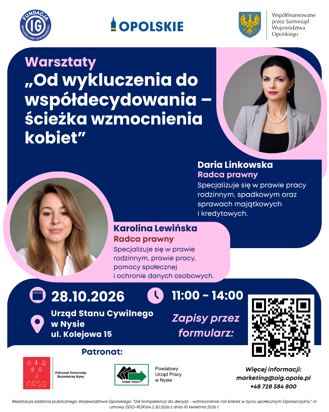 Plakat Warsztaty28.10.2026